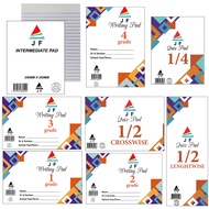 [ATS] 10PCS SCHOOL PAPER 1/4,1/2, PAD PAPER ELEMENTARY GRADE1/GRADE2/GRADE 3 GRADE4 INTERMEDIATE