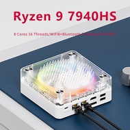 GenMachine Mini PC BP7000 Ryzen 9 7940HS Windows 11 DDR5 4800MHz RAM M.2 2280/2280 SSD WiFi6 BT5.2 S