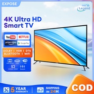 EXPOSE 32 inch Smart TV 4K Android TV 32 inch LED TV With WIFI/Google Assistant/Netflix 5 year warranty