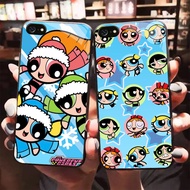 HW-34 The Powerpuff Girls Glass Casing for iphone 6 XR 8 XS 6S SE X 7 Max Plus 2020 2022