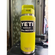 Yeti bottle 26oz banana green