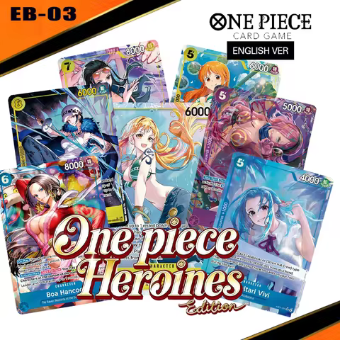 Diy Proxy 2026 One Piece Eb03-Extra Booster -One Piece Heroines Edition Nefeltari Vivi Boa Hancock N