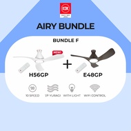 KDK Airy Bundle F (H56GP + E48GP)