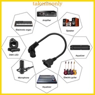 TAK 90 Degree IEC320 C13 to C14 Panel Mount Power Cable C13 Female to C14 Male Power Supply Extensio