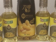 刀嘜金裝濃香花生油+細瓶裝獅球嘜芥花籽油