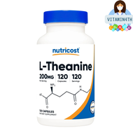 Nutricost L-Theanine 200 mg 120 Capsules