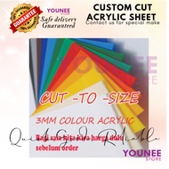 CUSTOM CUT ACRYLIC SHEET, COLOR PERSPEX SHEET / PAPAN PLASTIK / PAPAN PERSPEX