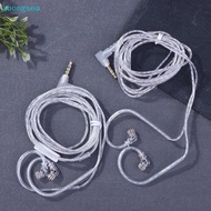 abongsea 3.5MM 2PIN In Ear Wired Earphones KZ Silver Plated KZ Earphones Cables Upgrade Cable With M