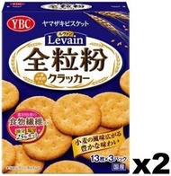 YBC - F15933 YBC Levain 小麥全粒粉餅乾 S 39's x (2盒裝)