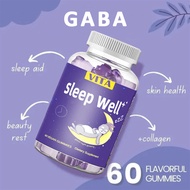 VITEEY Sleep Gummies GABA Sugar ช่วยผ่อนคลาย นอนหลับดีขึ้น ลดการตื่นระหว่างการนอน