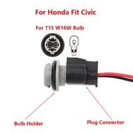 Honda Civic 2016 Reverse Light T10 T15 Bulb Holder Connector Socket Adapter