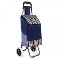 (SG Stock) Foldable Large Market Shopping Grocery Trolley Picnic Wheels Boot Cart Collapsible Storage Box