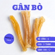Dried Beef Tendon - Pawsie Dried Beef Treat - Treats for Dogs and Cats - Helps Clean Teeth, No Prese