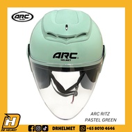 ARC Ritz Pastel Green Helmet | Original ARC Helmet Singapore
