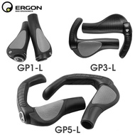 Ergon Gp1Gp3 Gp5 Bicycle Grip Bar Ends Plug Mtb Grips Folding Bike Handlebar Grip Cycling Bike Grips for Bicycle Brompton