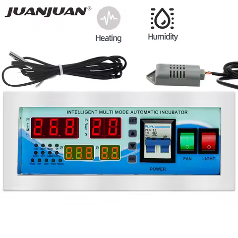 XM-18E Egg Incubator Digital Automatic thermostat controller Mini egg incubator control system Hatch