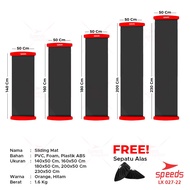 SPEEDS Portable Sliding Mat Fitness Equipment Gym Sports Equipment Sport Friction Glider Mat 027-22