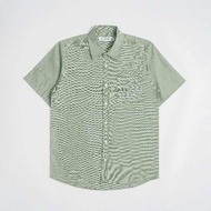 KEMEJA Schouten Basic Shirt Oxford Short Sleeve - Men's Casual Oxford Shirt