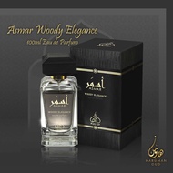 ASMAR WOODY ELEGANCE EDP 100ML, Arabic Dubai Original Perfume Rayef 100ml Haruman Oud, First time in