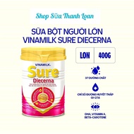 (HSD T3-2027) SỮA BỘT VINAMILK SURE DIECERNA 400g/ 900G.