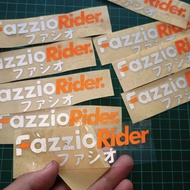 Fazio Cutting Sticker Fazio Rider/ Motorcycle Sticker