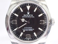 ROLEX勞力士EXPLORER探險家G系列214270 G158770黑色錶盤手錶男款自動上弦