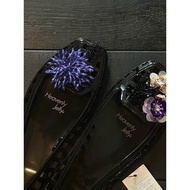 In stock: Heavenly Jelly jelly shoe accessories, hole-punched sandal flowers, transparent crystal sh