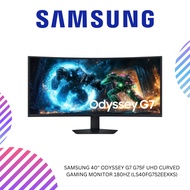 Samsung 40" Odyssey G7 G75F UHD Curved Gaming Monitor 180Hz (LS40FG752EEXXS)