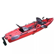 J Seven Lara V2 - tandem pedal kayak fishing - tandem kayak-flap pedal - 2-person kayak - kayak goes