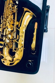 Yamaha Yas 280 alto saxophone。已清潔。調音