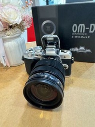 【艾爾巴二手】Olympus OM-D E-M10 Mark III+OLYMPUS 12-40mm F2 銀#二手數位相機#漢口店59910