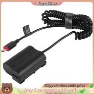 EN-EL15 Dummy Battery DC Power AC Adapter for D7000 D7100 D7200 D750 D800E D810A Z5 Z6 Z7 II Camera 