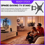 FOCUS Tv Mount Swivel Tv Mount Sturdy Full Motion Tv Wall Mount with Swivel Arm Universal Lcd Monitor Bracket for Strong Load-bearing Ideal for Southeast Asian Buyers