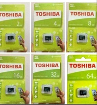 MEMORY CARD TOSHIBA 32GG 16GB 8GB 64GB 4GB 2GB 128GB MICRO SD MMC MEMORI CARD HP  CLASS 10 ALLSMARTP