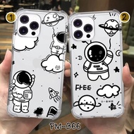 CASE Astronout Space Design Softcase Anticrack CASE Realme C21Y C25 C25S 8 C12 C11 C15 C17 7i C20 Na