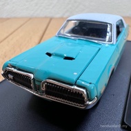 New Style 1: 64 Mercury Cougar 1968 XR-7 Car Alloy Model Decoration Muscle Car Scene Decoration OCAK