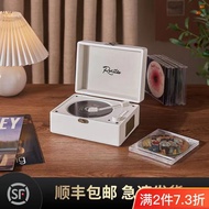 Yuexin Listening Retro Cd Player Music Album Bluetooth Speaker Player Vinyl Cd Disc Cd Audio Portable