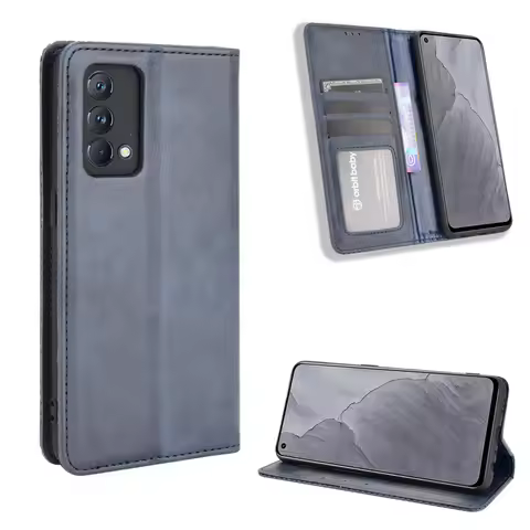 For Realme GT Master Edition Case Wallet Flip Style PU Leather Phone Bag Cover For Realme GT Master 