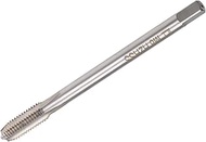 TOP-VIGOR M8 x 1.25 Extra Long Straight Flute Screw Thread Tap, Thread Milling Tap with H2 Tolerance