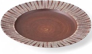 Takumikaze Arita Ware 9.4 inches (24 cm) Plate, Da-Kushabic Plate (9.8 inches (25 cm), Made in Japan