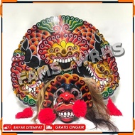 Barongan Telon Vip Size 22 Full Wood Barongan Caplokan Kayu Fh16