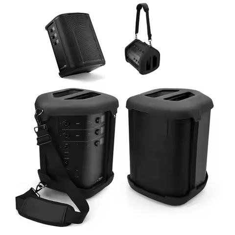 Carrying Case EVA Protective Cover with Shoulder Strap Speaker Case Dustproof Cover for Bose S1 PRO+