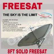 Antena Parabola Solid 240cm / 8ft / 8feet FREESAT Model YURI