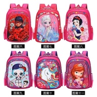 C0724TSSK School backpack with 3D character images, premium imported bag, elementary school children