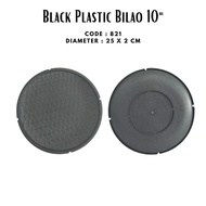 821 BLACK PLASTIC BILAO / ROUND PLASTIC BILAO / PLASTIC BLACK ROUND BILAO / FOOD STORAGE BILAo