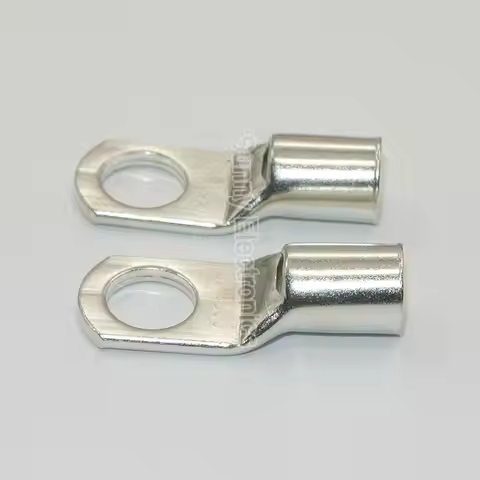 (20) 4 AWG X 1/4" 5/16" 3/8" 1/2" in 25mm2 TINNED COPPER LUG BATTERY CABLE CONNECTOR TERMINAL SC25-6