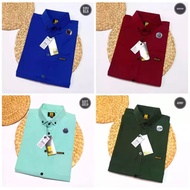KEMEJA Children's Plain Shirts Original Children's Shirts Size M-XXL
