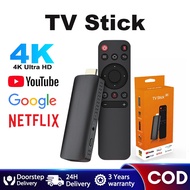 TV stick android tv box 4K WIFI Smart tv stick murah remote Assistant  1GB RAM 8GB ROM for all TVs