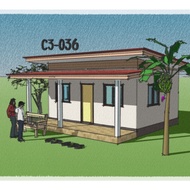 House Model CWS3-036 (36 Sq M.)1 Bedroom 1 Hall (Structure Wood Steel And Concrete) 2.5-300 000 Baht