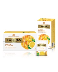 Trà Túi Lọc Twinings Tea Hộp 25 Gói | Trà Twinings Túi Lọc Hương Chanh Gừng | Lemon & Ginger Tea - P